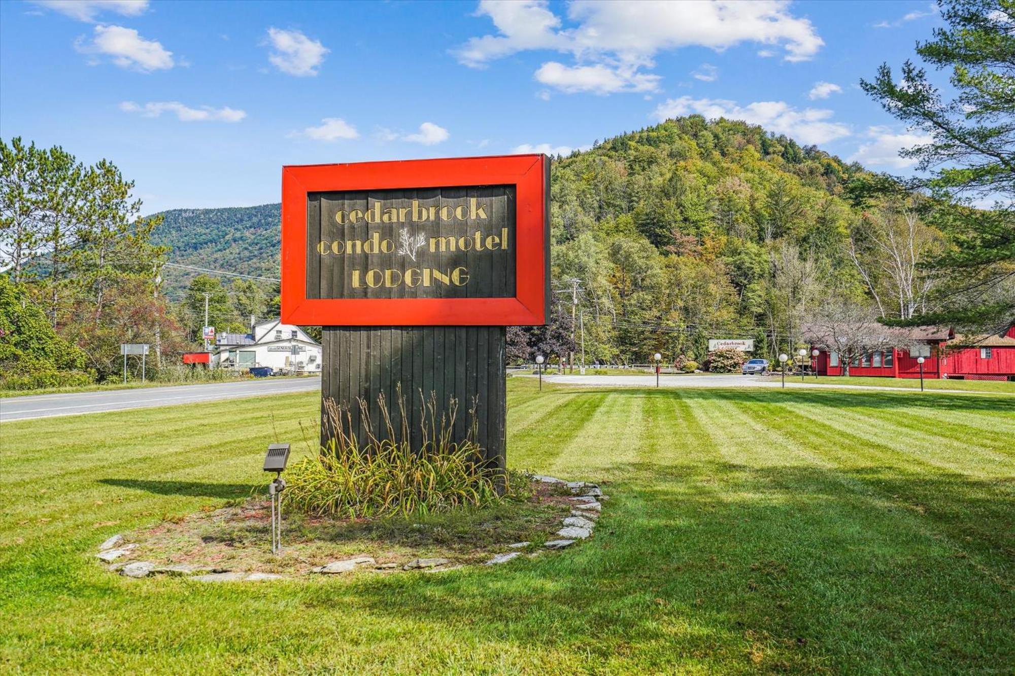 Cedarbrook Queen Studio 110 Killington Exterior photo
